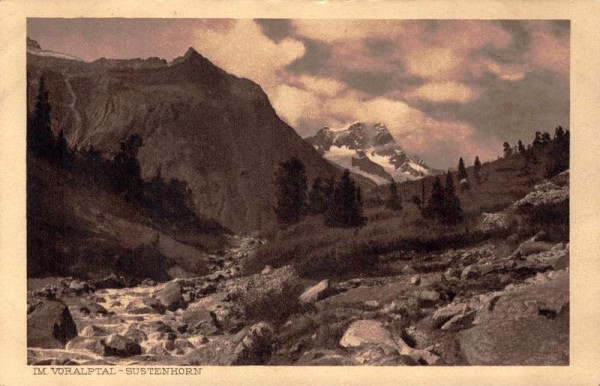 Im Voralptal - Sustenhorn Vorderseite