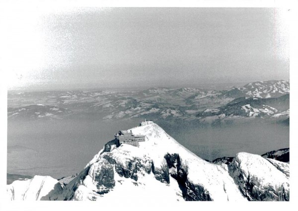 Säntis, Luftaufnahme Vorderseite