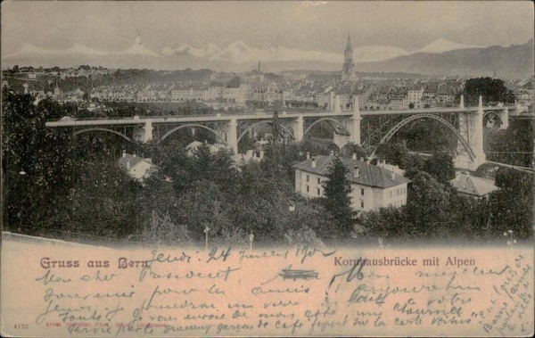 Gruss aus Bern Vorderseite