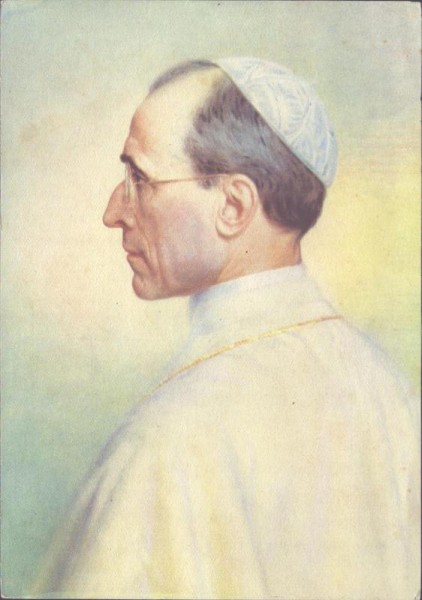 Pius PP XII Vorderseite