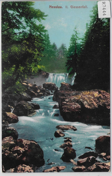 Nesslau - II. Giessenfall - Litho