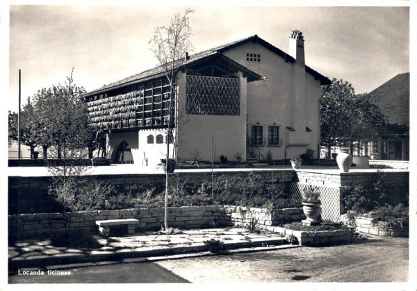 Schweizerische Landesausstellung 1939. Locanda ticinese Vorderseite