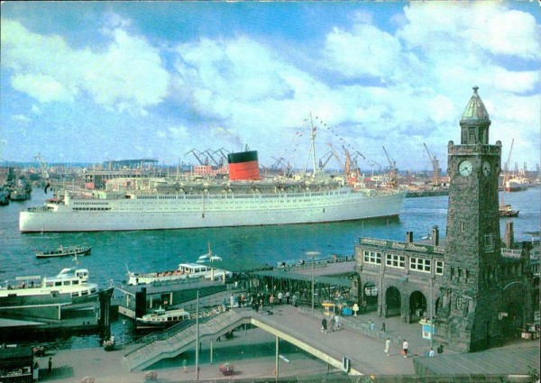 hamburg, St. Pauli Landungsbrücke Vorderseite