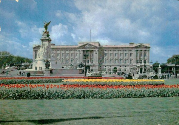 London, Buckingham Palace Vorderseite