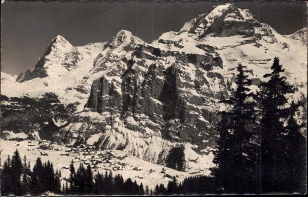 Mürren - Eiger Mönch und Jungfrau Vorderseite