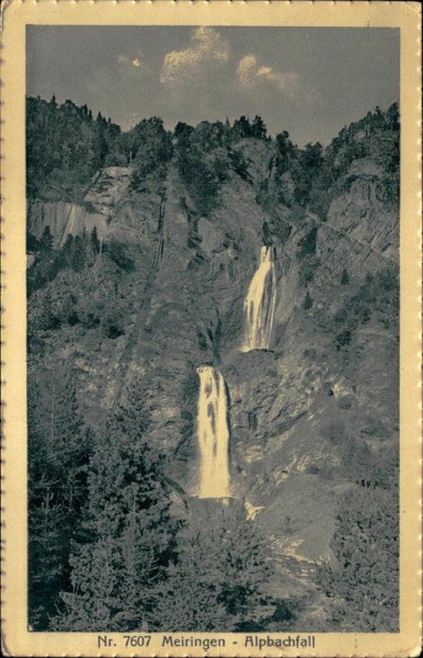 Meiringen - Alpbachfall Vorderseite