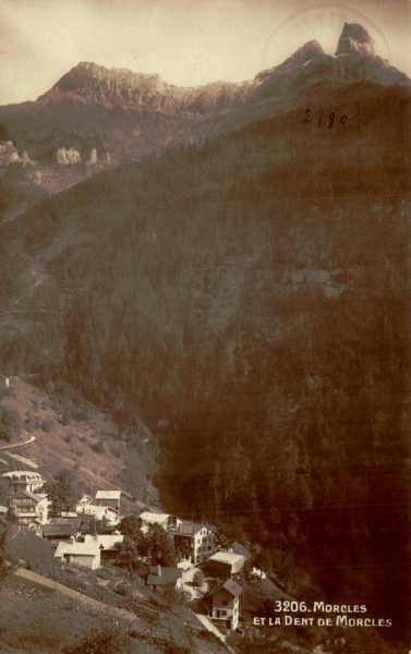 Morcles et la Dent de Morcles Vorderseite