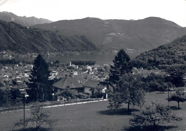 Pura. Mit Blick gegen den Luganersee Vorderseite