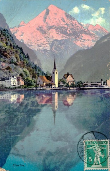Flüelen vor 1911 Vorderseite