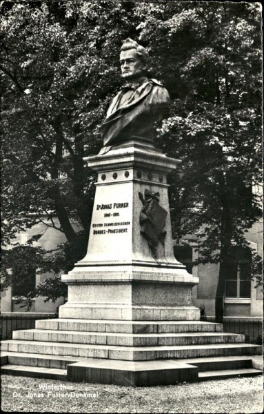 Dr. JonasFurrer-Denkmal (Winterthur) Vorderseite