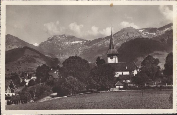 Aeschi bei Spiez Vorderseite