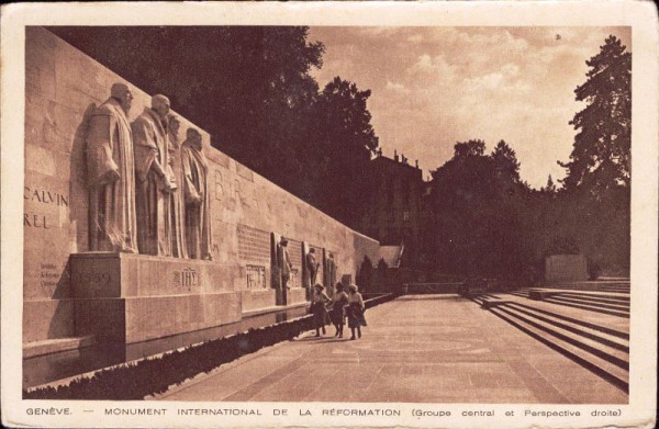 Genève. Monument International de la Réformation