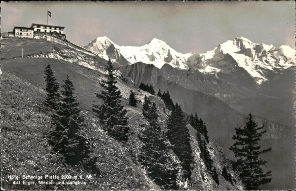 Schynige Platte Vorderseite