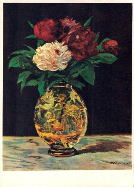 Edouard Manet, Blumen Vorderseite