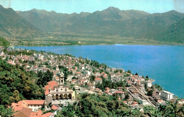 Locarno. Madonna del Sasso. Panorama Vorderseite