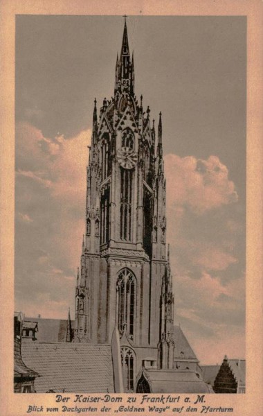 Frankfurt, Der Kaiser-Dom Vorderseite