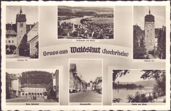 Gruss aus Waldshut (Hochrhein)