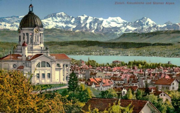 Zürich, Kreuzkirche Vorderseite