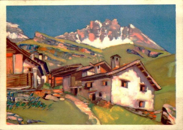 Jak Göldi (Rorschach)Alp Arnotz im Fallertal (Graubünden) Vorderseite