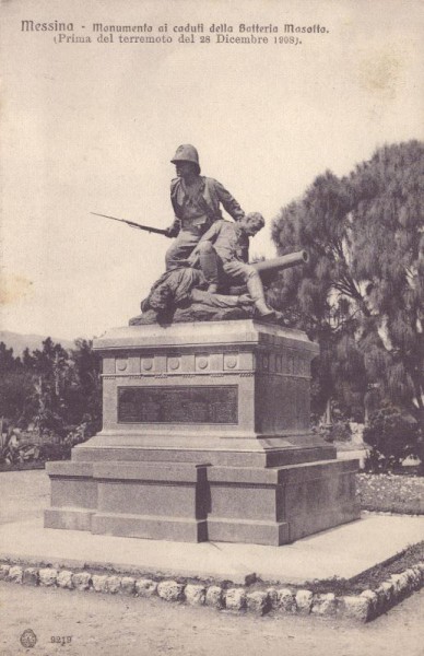 Messina - Denkmal von dem Erdbeben von Messina 1908