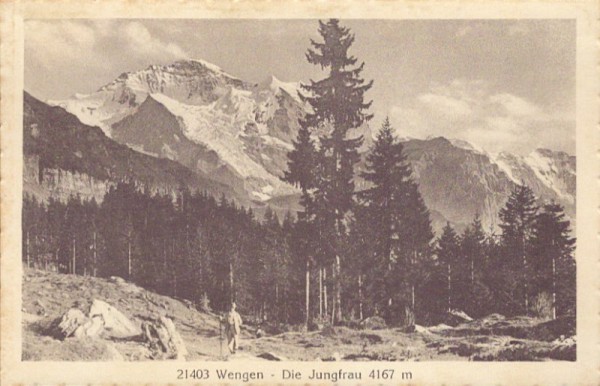 Wengen-Die Jungfrau