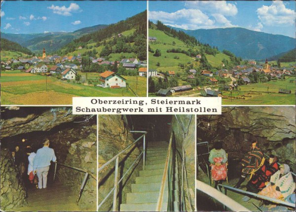 Oberzeiring (930 m) Im Bergwerk Heilstollen