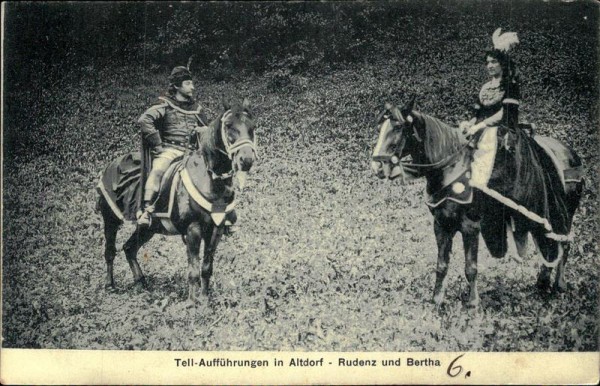 Altdorf, Tell-Aufführungen  Vorderseite