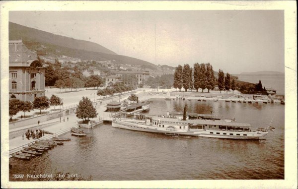 Neuchâtel/Le port Vorderseite