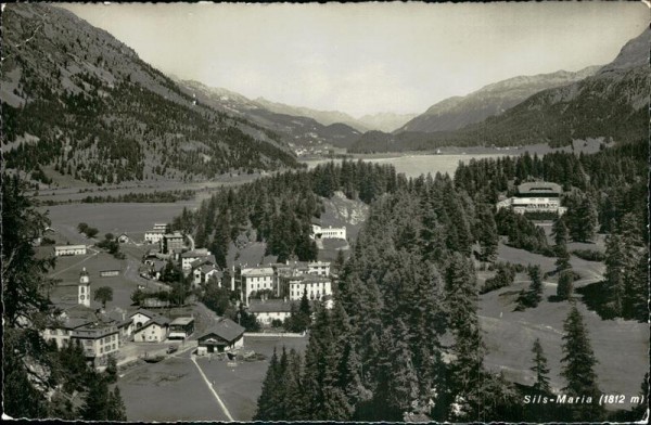 Sils im Engadin/Segl Vorderseite