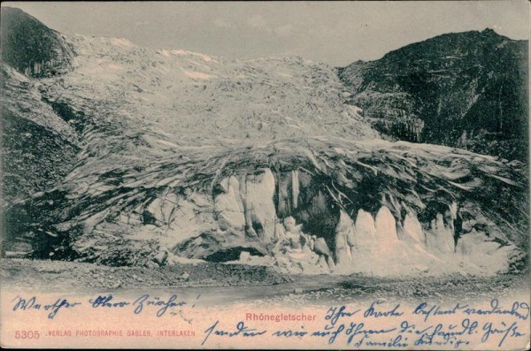 Rhonegletscher Vorderseite