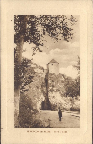 Porte Taillée Vorderseite