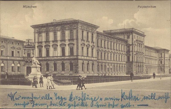 München, Polytechnikum Vorderseite