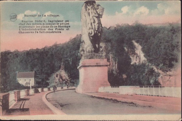 Barrage de La Gileppe Vorderseite