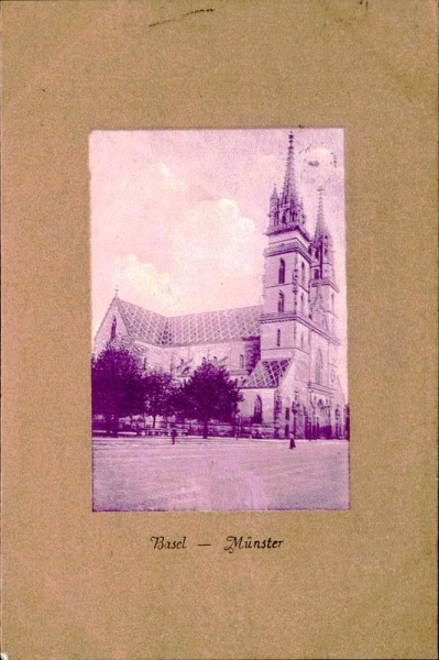 Basel - Münster Vorderseite
