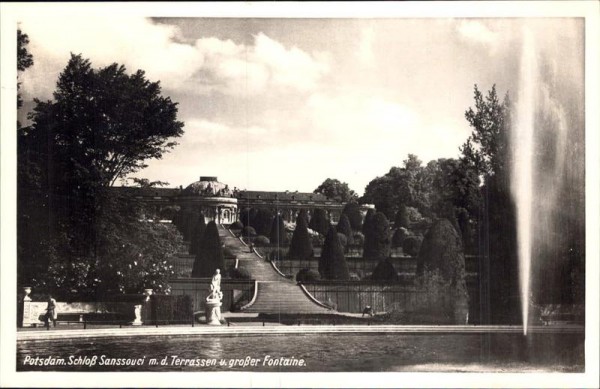 Schloss Sanssouci Vorderseite