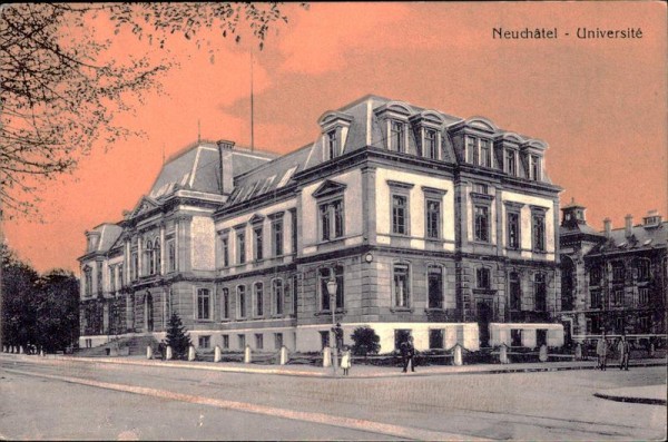 Neuchâtel, Université Vorderseite