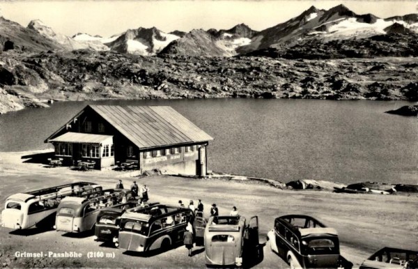 Grimsel - Passhöhe Vorderseite