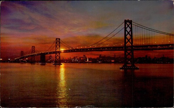 Sunset - San Francisco Bay Bridge Vorderseite