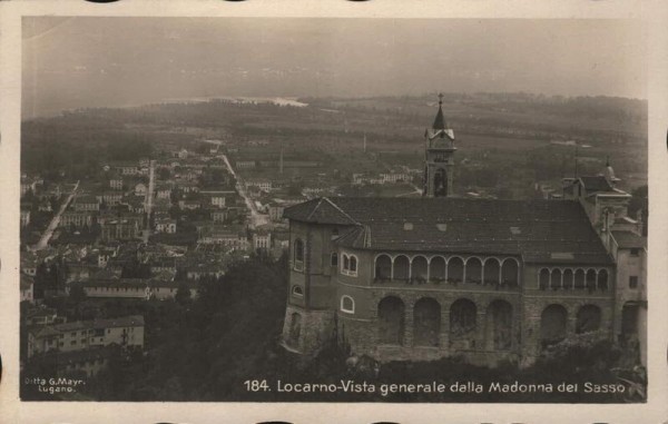 Locarno-Vista generale dalla Madonna del Sasso Vorderseite