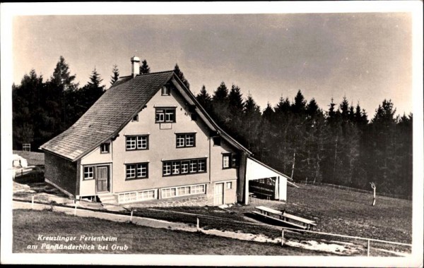 Grub SG, Kreuzlinger Ferienheim am Fünfländerblick Vorderseite