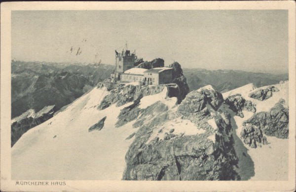 Münchener Haus auf der Zugspitze