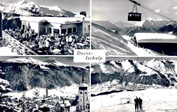 Davos - Ischalp, Skigebiet Brämabüel - Jakobshorn Vorderseite