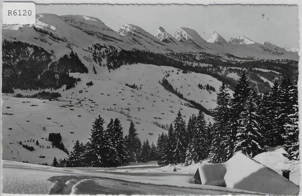 Toggen Churfirsten im Winter en hiver