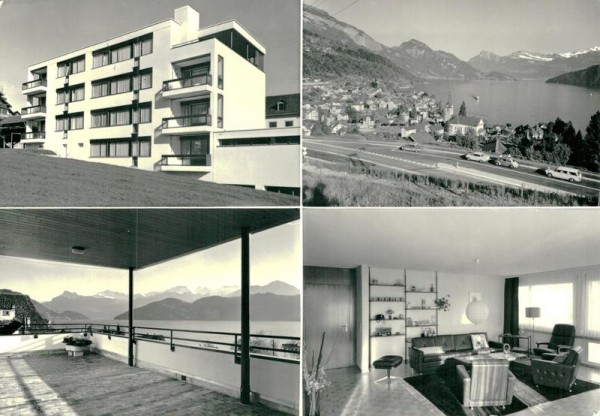 Haus Füglister, Weggis Vorderseite