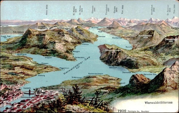 Vierwaldstättersee Vorderseite