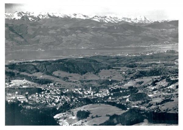 Alp Scheidegg, Gasthaus- Kurhaus, Wald Vorderseite