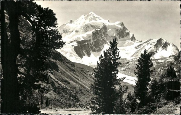 Piz Roseg (3937 m) Vorderseite