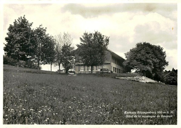 Bözingenberg, Kurhaus Vorderseite