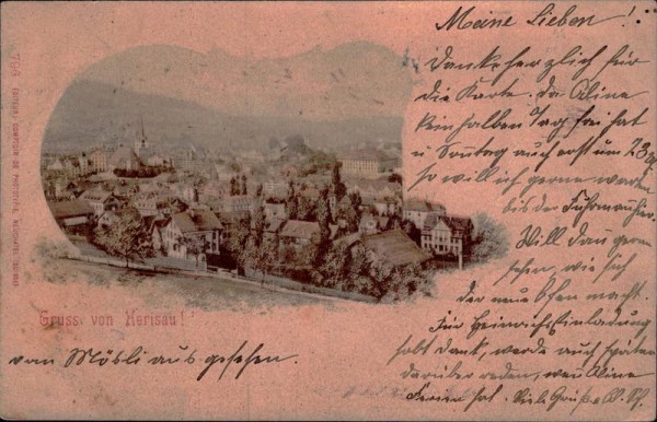 Gruss aus Herisau Vorderseite