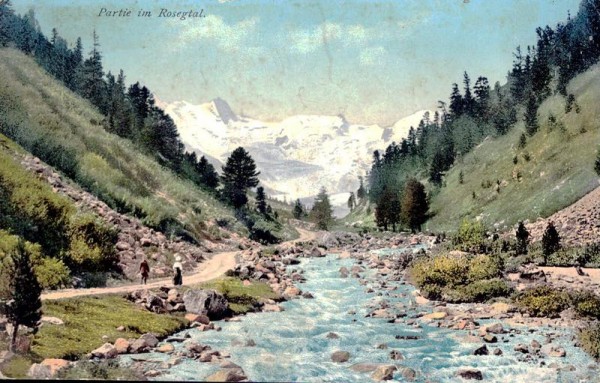 Partie im Rosegtal Vorderseite